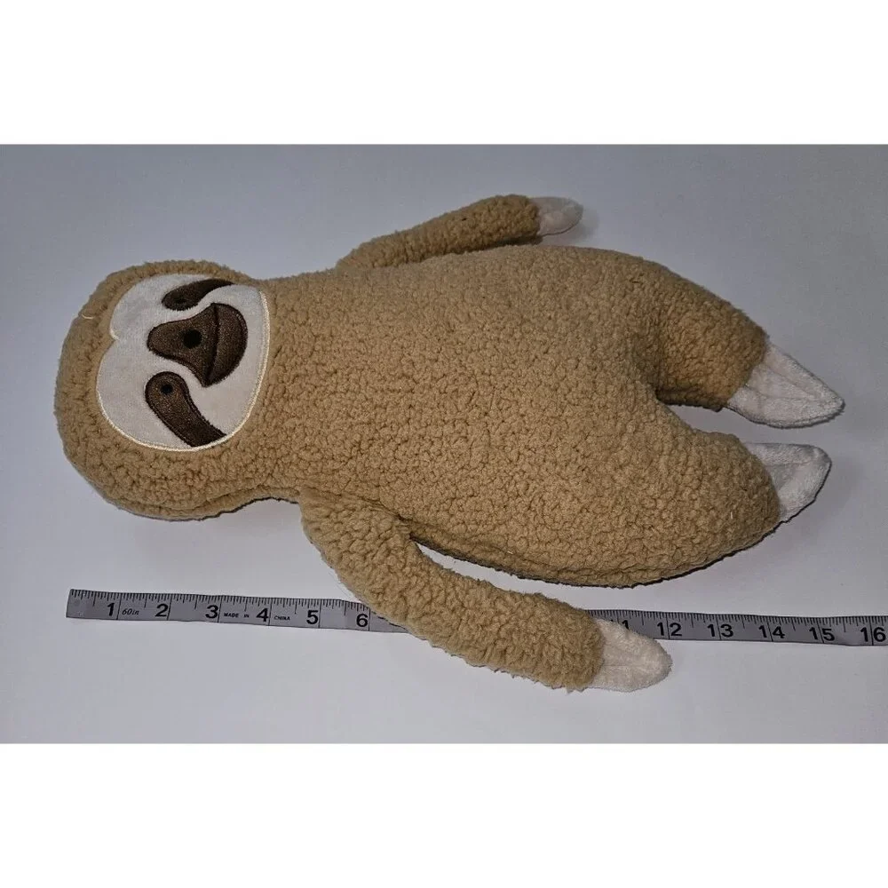 Lulu & Coco Brown Sloth Plush 15.5